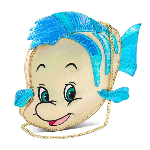 little mermaid flounder purse